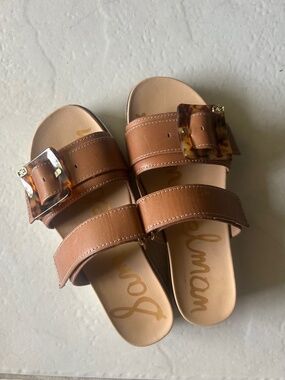 Adrianna Two-Strap Sandal